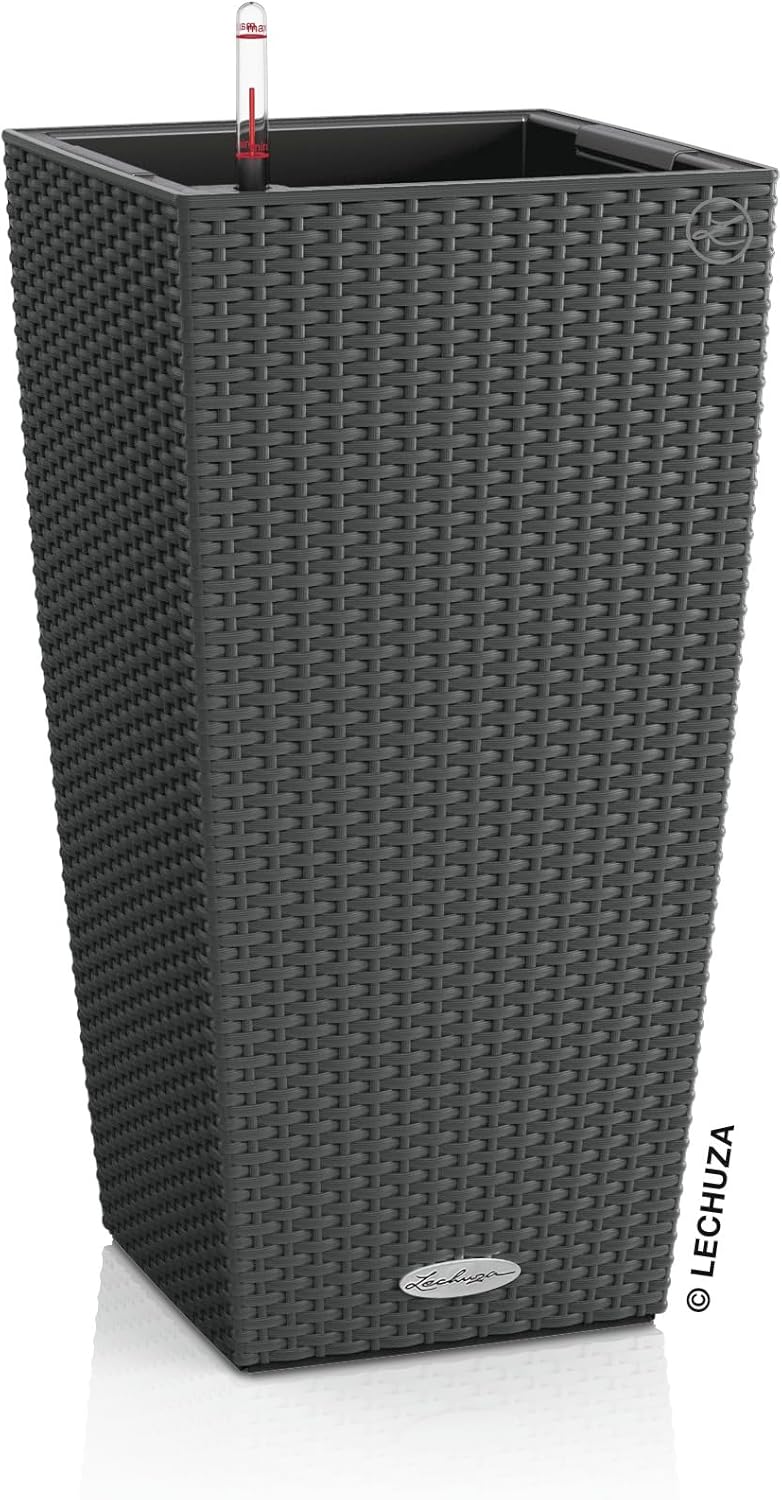 LECHUZA CUBICO Cottage 30 in granito 15222 - immagine 1