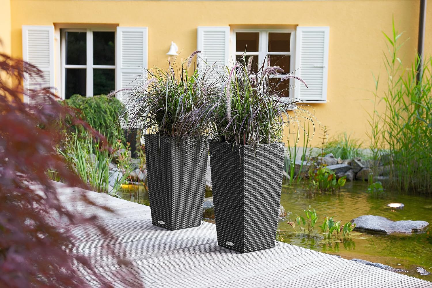 LECHUZA CUBICO Cottage 30 in granito 15222 - immagine 6