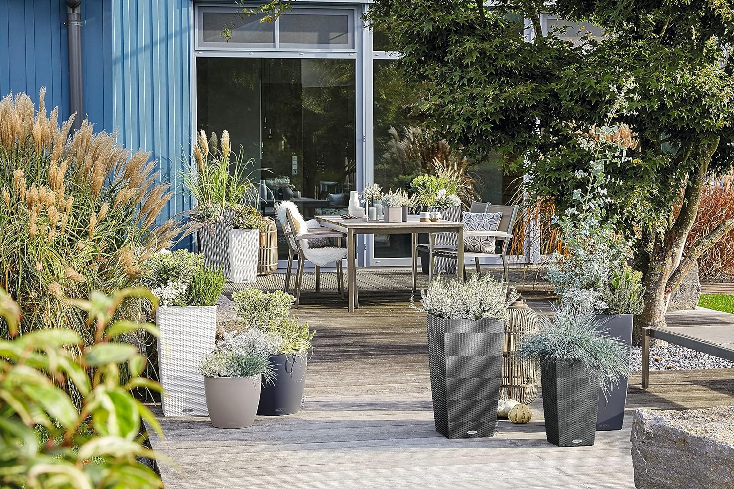 LECHUZA CUBICO Cottage 30 in granito 15222 - immagine 7