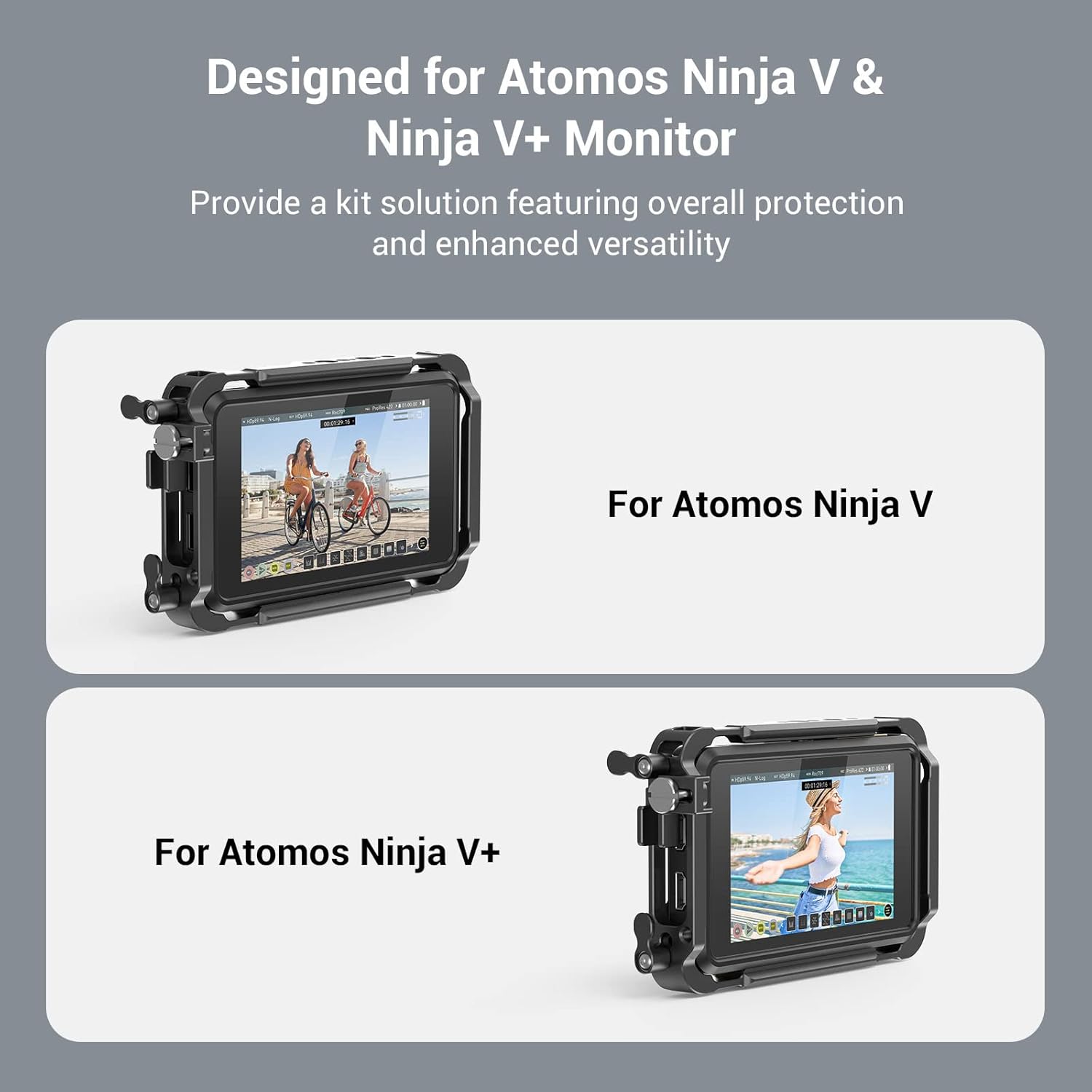 Smallrig Kit Gabbia per Atomos Ninja V/V+ - immagine 2