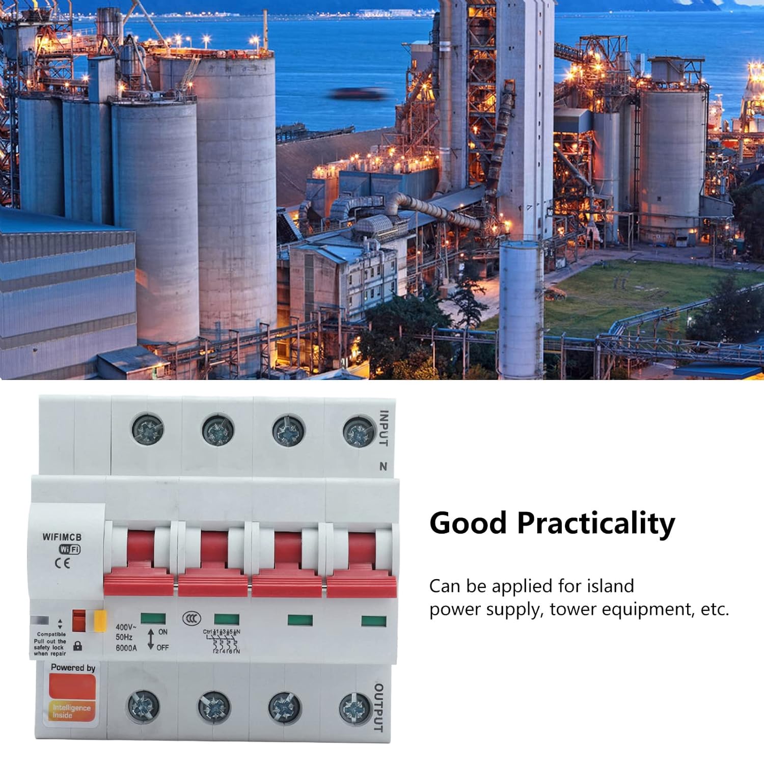 Interruttore Automatico WiFi Intelligente 4P 125A - immagine 4