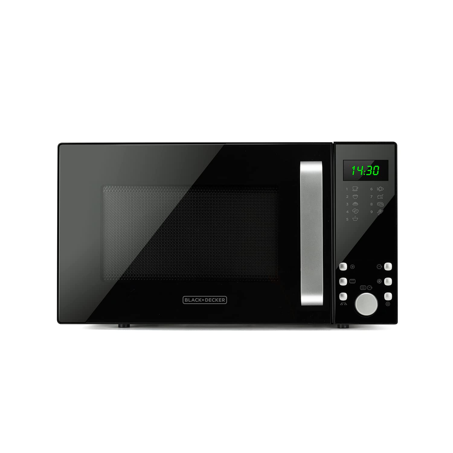 BLACK+DECKER Forno a Microonde, Nero, 23 L