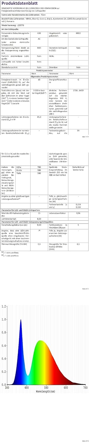 Fgen Softbox Set Luci LED Studio Fotografico 2x 50x70cm - immagine 10