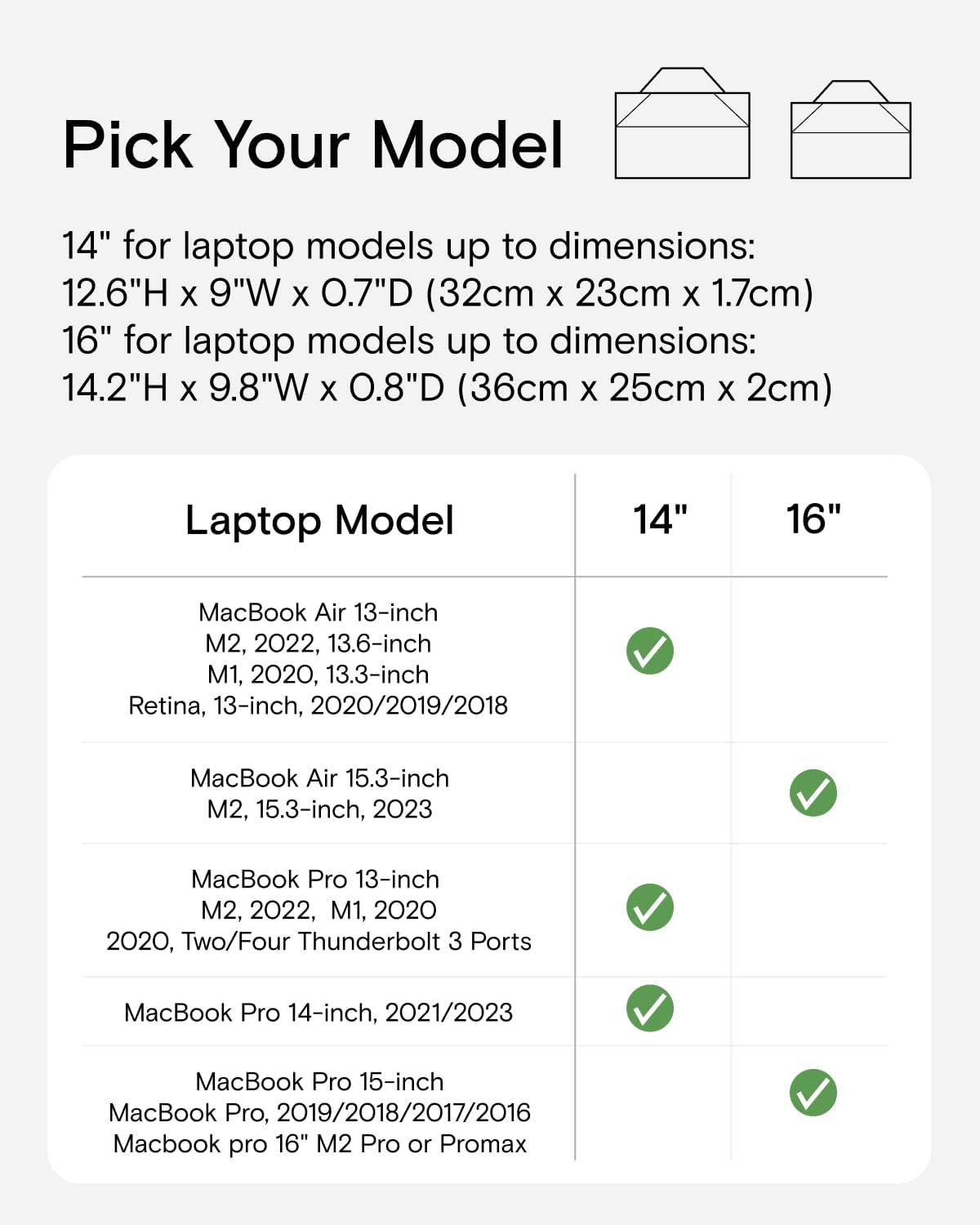 MOFT Custodia per laptop (marrone, 13,3"), Marrone, 34 cm - immagine 6