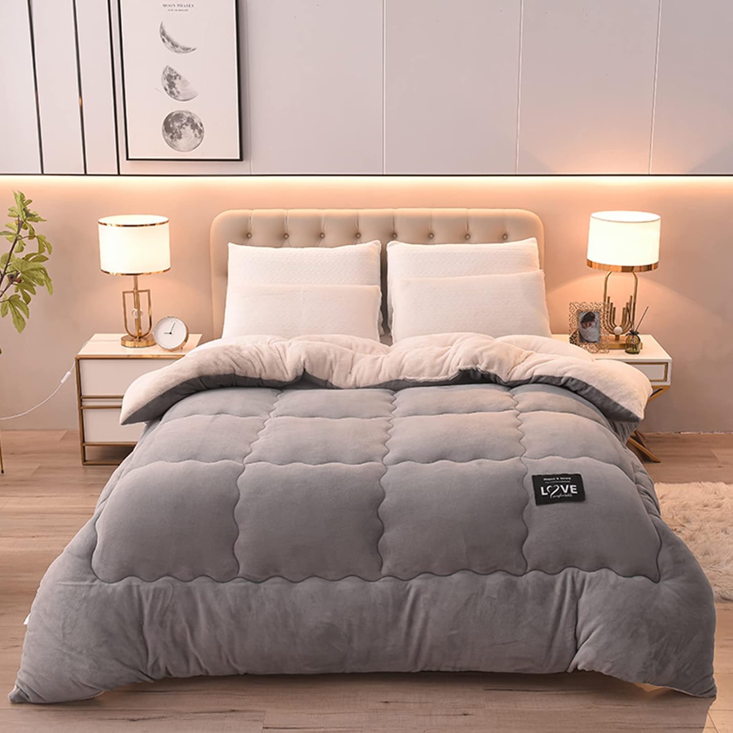 Ergocar Coperta in Flanella Doppia, Morbida e Calda - immagine 2