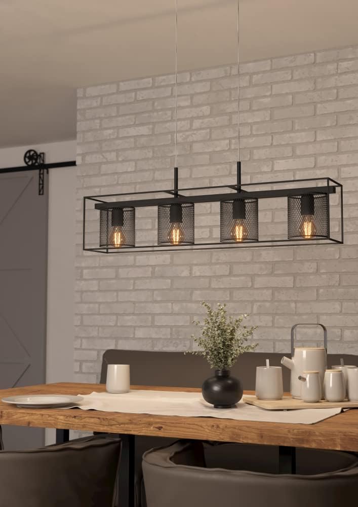 Eglo lampada a sospensione Catterick 4 luci E27 - immagine 2