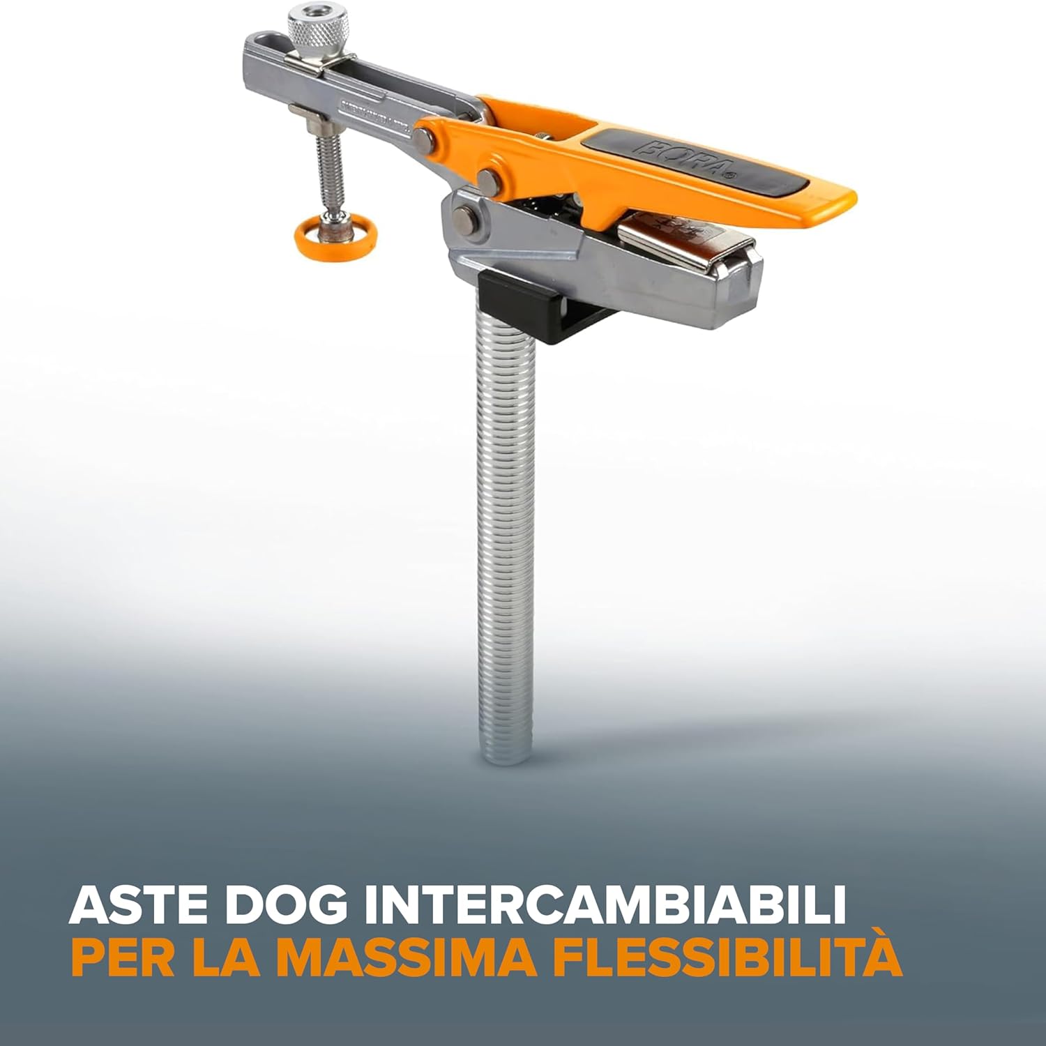 Bora Morsetto Orizzontale per Cani con Spirale Alluminio - immagine 6