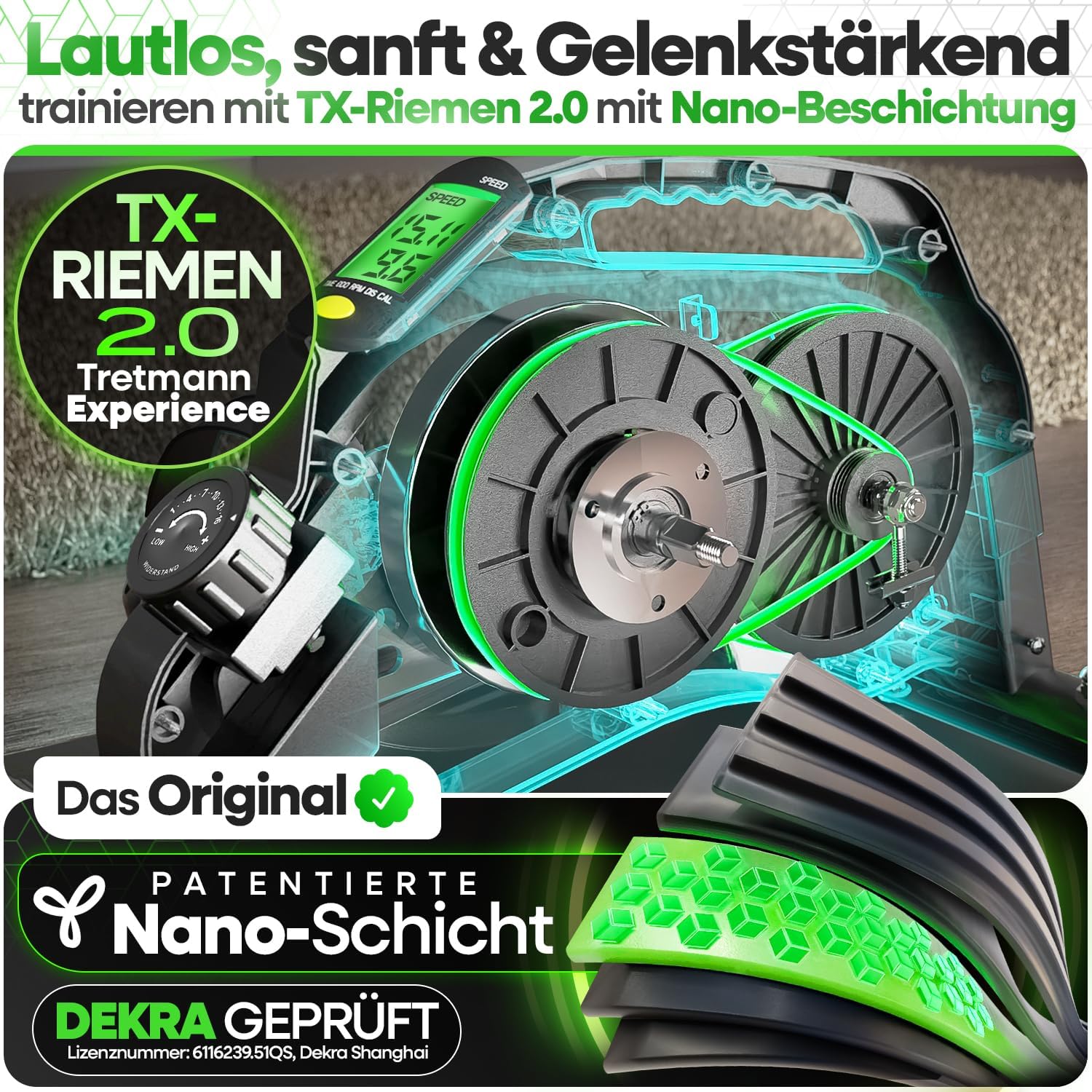 Tretmann Pedalttrainer Pro Set - Mini Bici Anziani - immagine 2