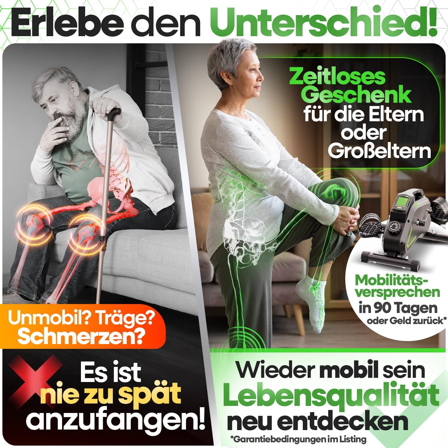 Tretmann Pedalttrainer Pro Set - Mini Bici Anziani - immagine 6