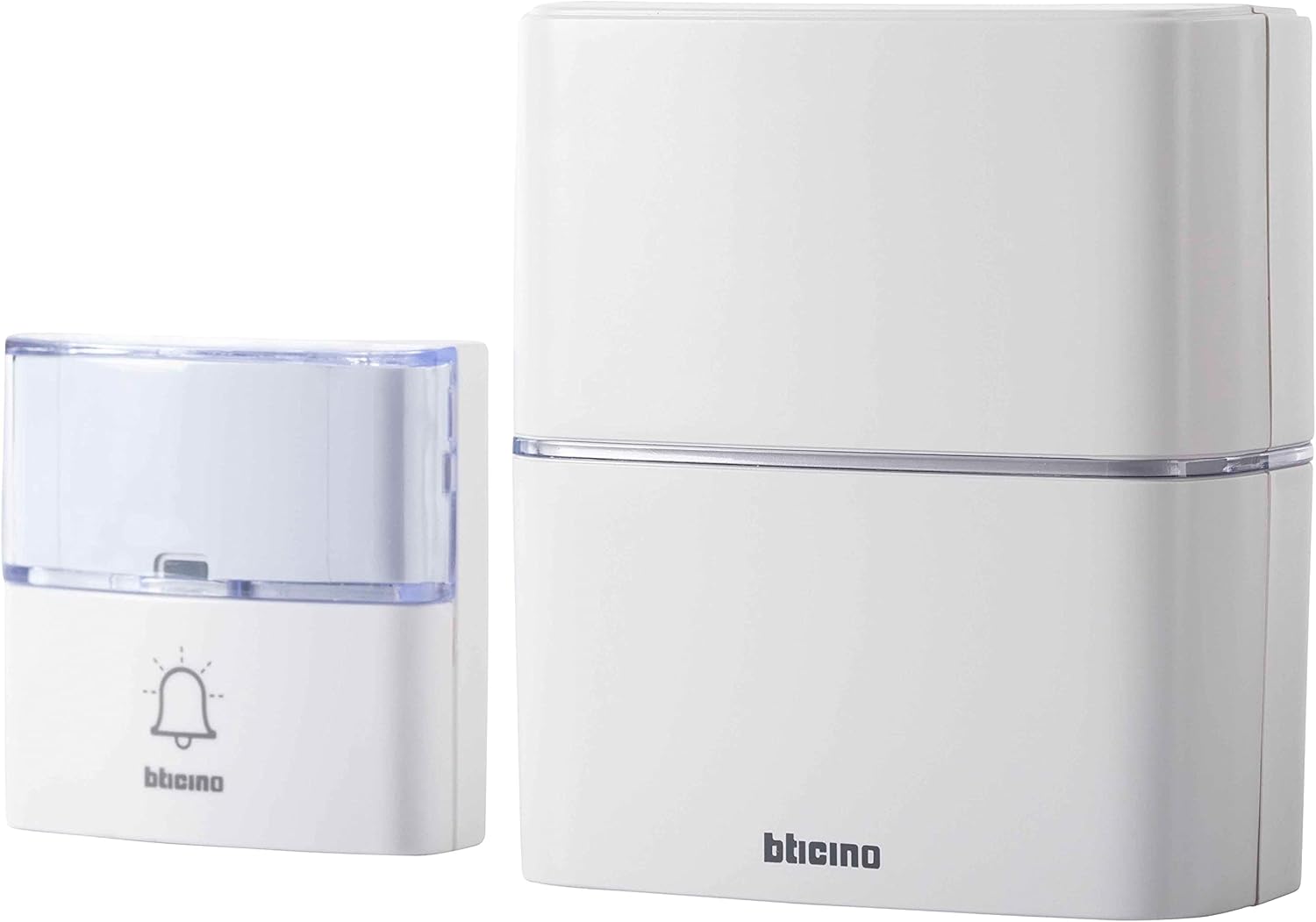 Bticino 393015D Kit Campanello Senza Fili Advanced, Bianco - immagine 1