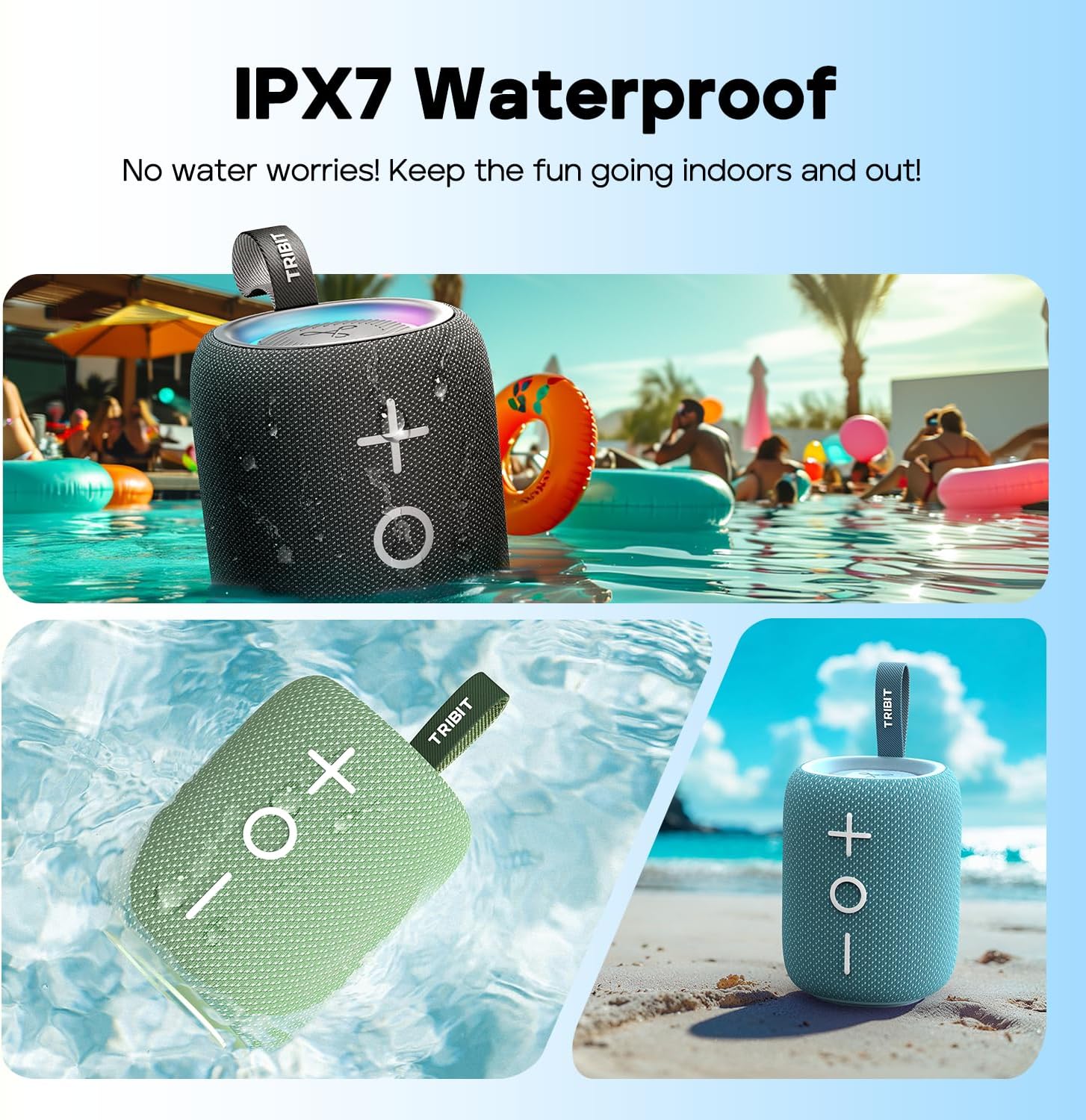 Tribit StormBox Mini+ Altoparlante Bluetooth 12W - immagine 8