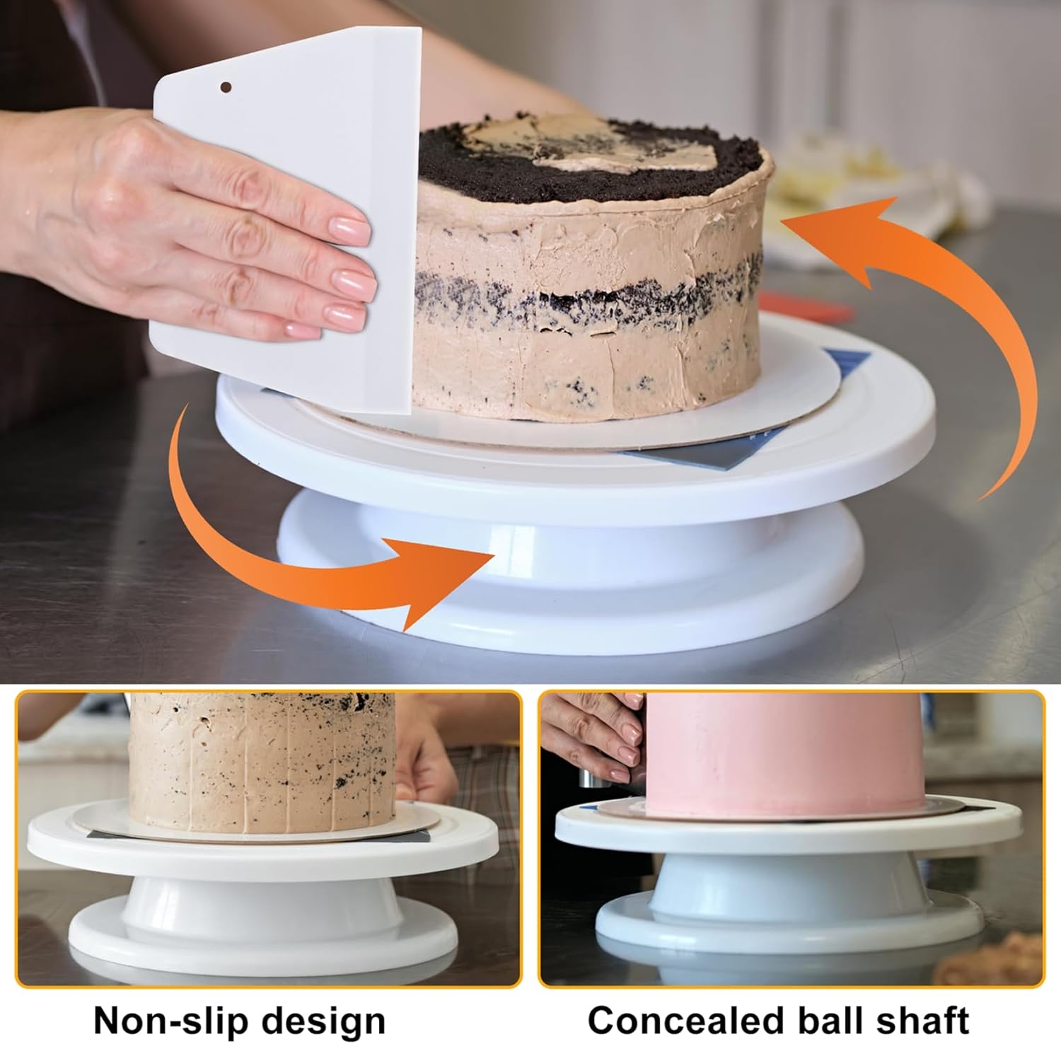 Piatto Girevole per Torte - Set Accessori - immagine 4