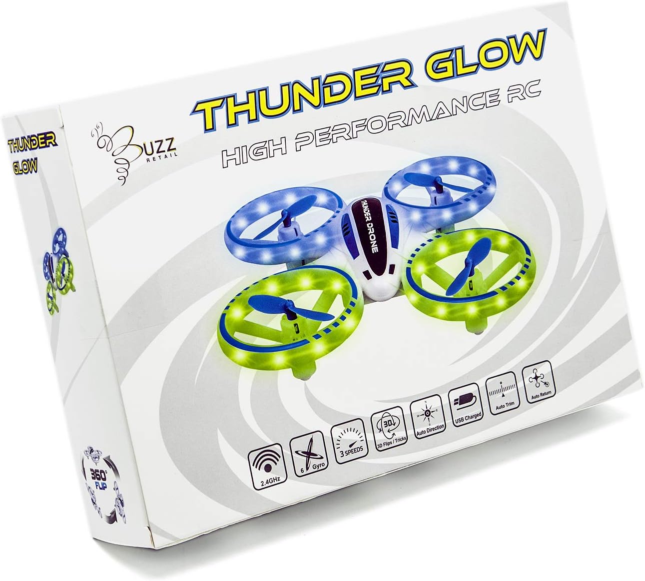 Thunder Glow Drone Bianco - immagine 3