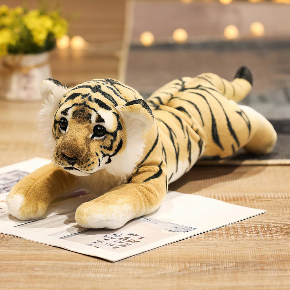 TRAVELKNOT Peluche Tigre Realistico 60cm