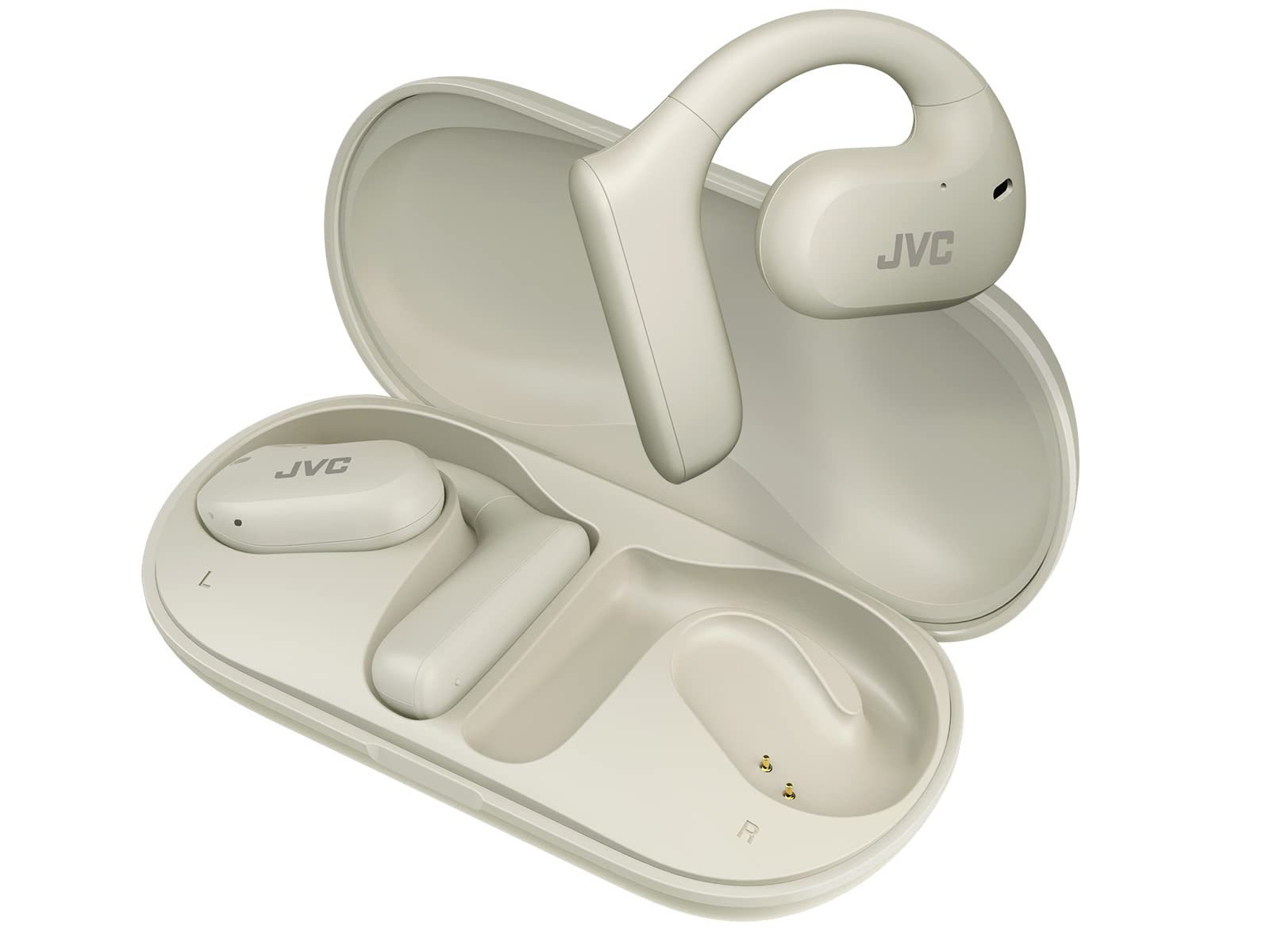 Jvc Nearphones - Auricolari True Wireless Open Ear, Bianco