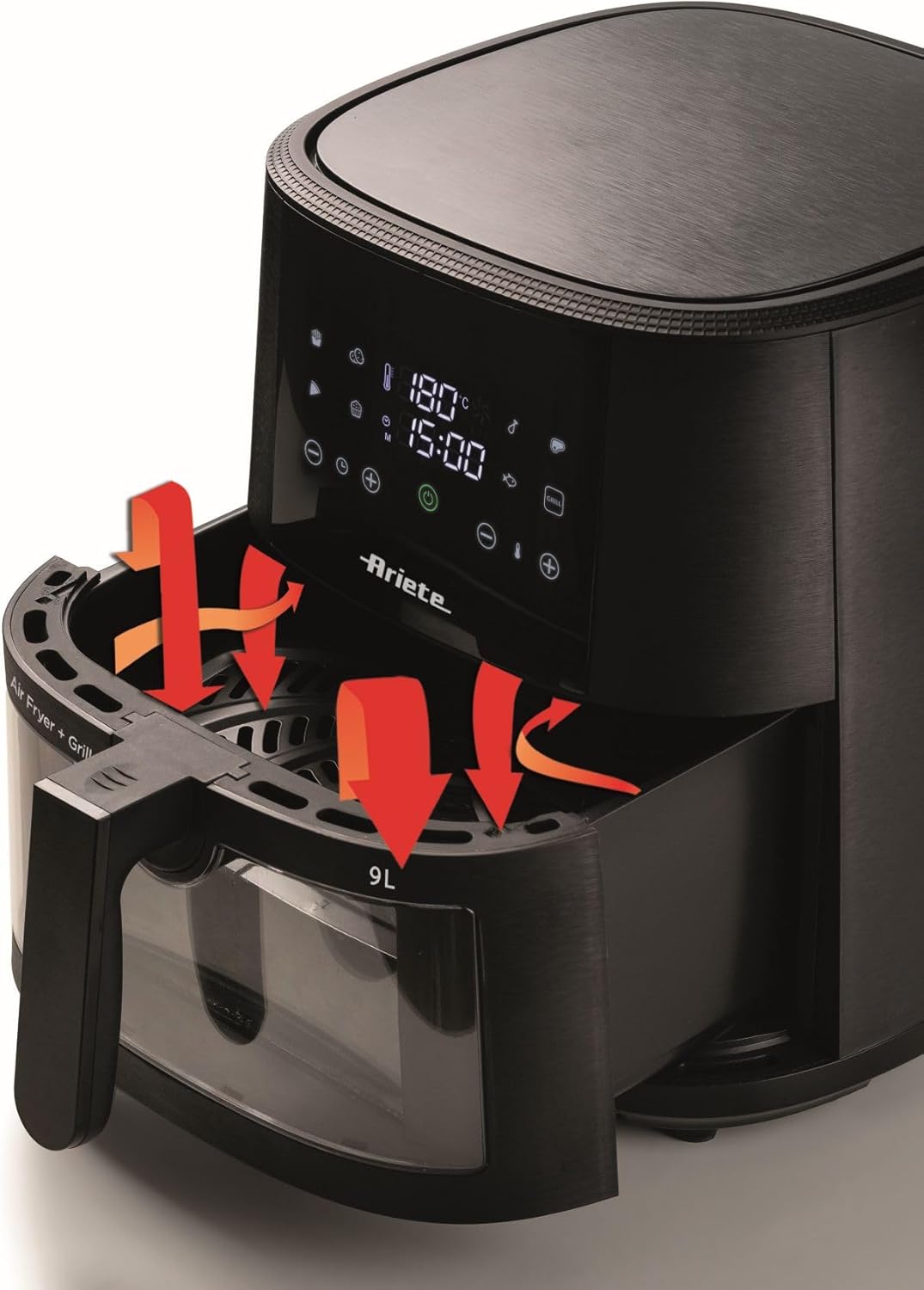 Ariete 4630 Friggitrice ad Aria 9L, Nera - immagine 5