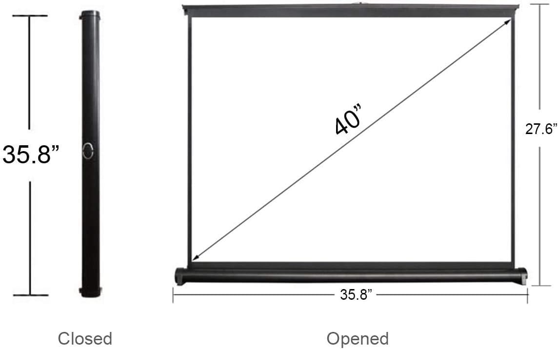 Cocar Schermo Proiettore Portatile 50" 16:9 - immagine 4
