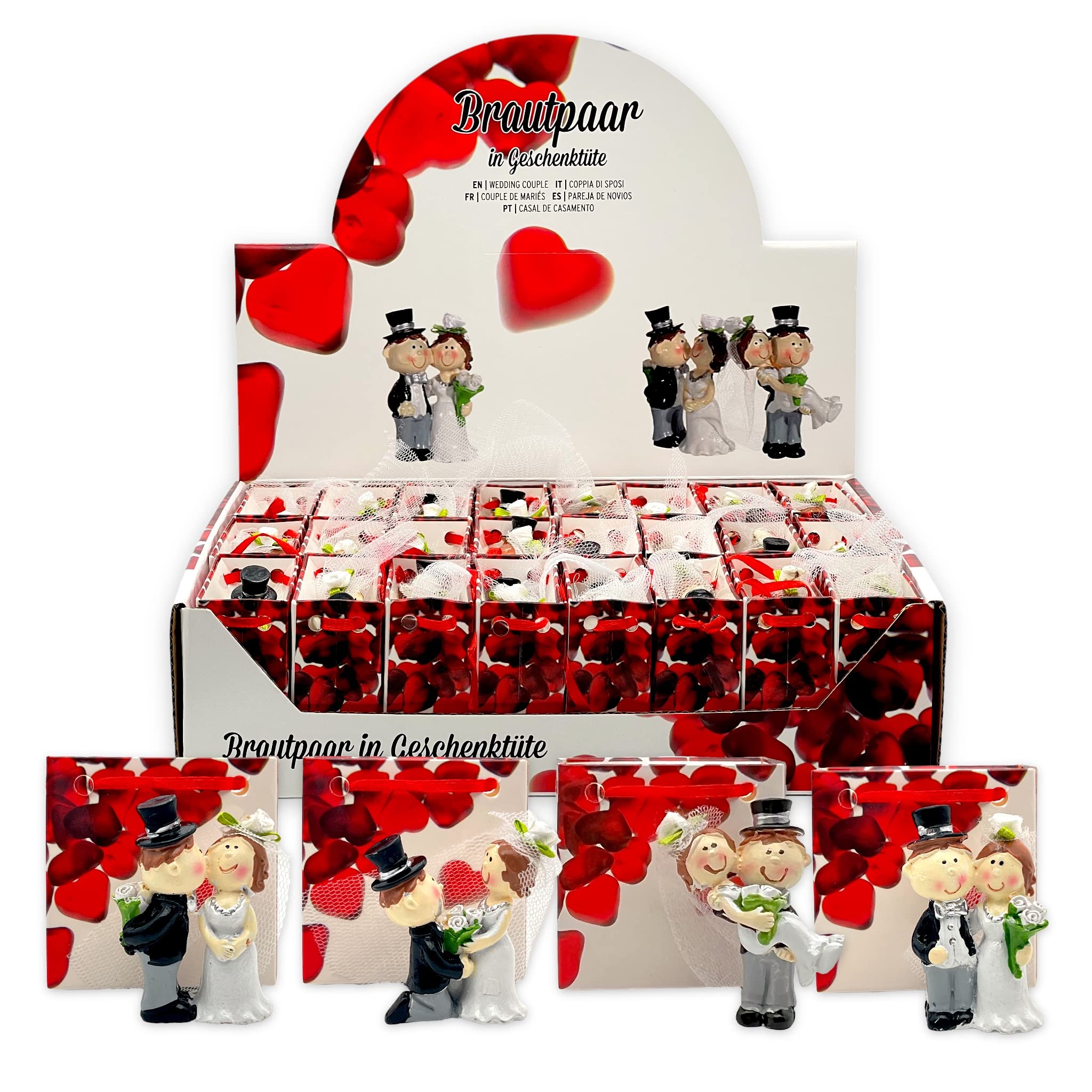 Set 24 Sposi per Bomboniere Matrimonio