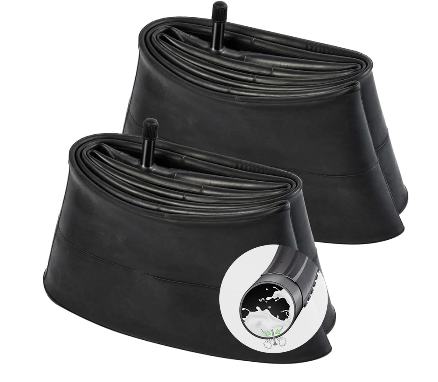 Yunscm 2 Camere d'Aria Auto-sigillanti 20x4.0/4.5