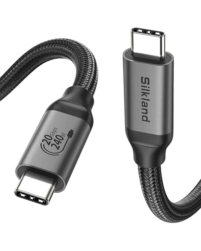 Silkland Cavo USB C 3.2 Gen2x2 20Gbps 1M