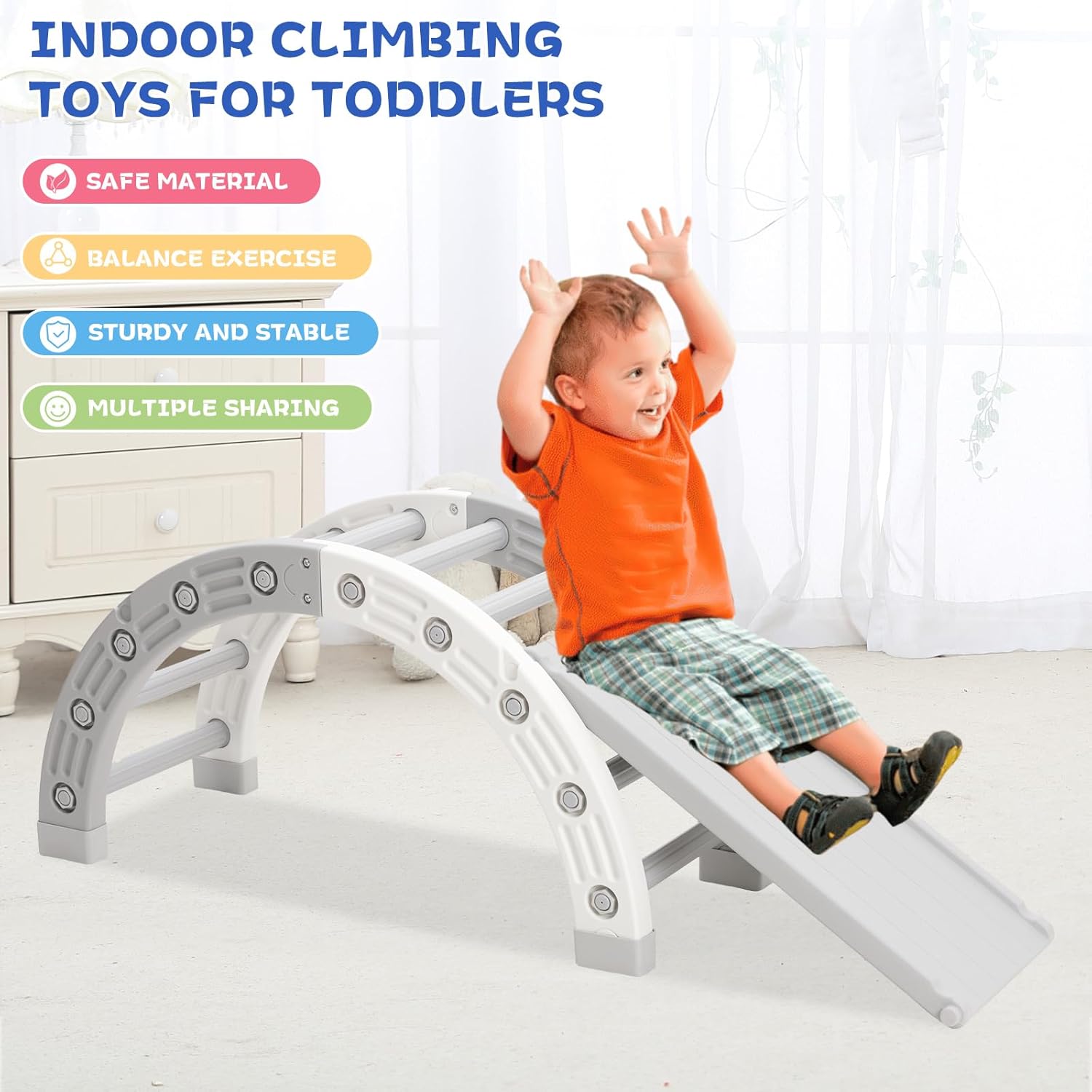 Siairo Telaio da Arrampicata Montessori per Bambini - immagine 2