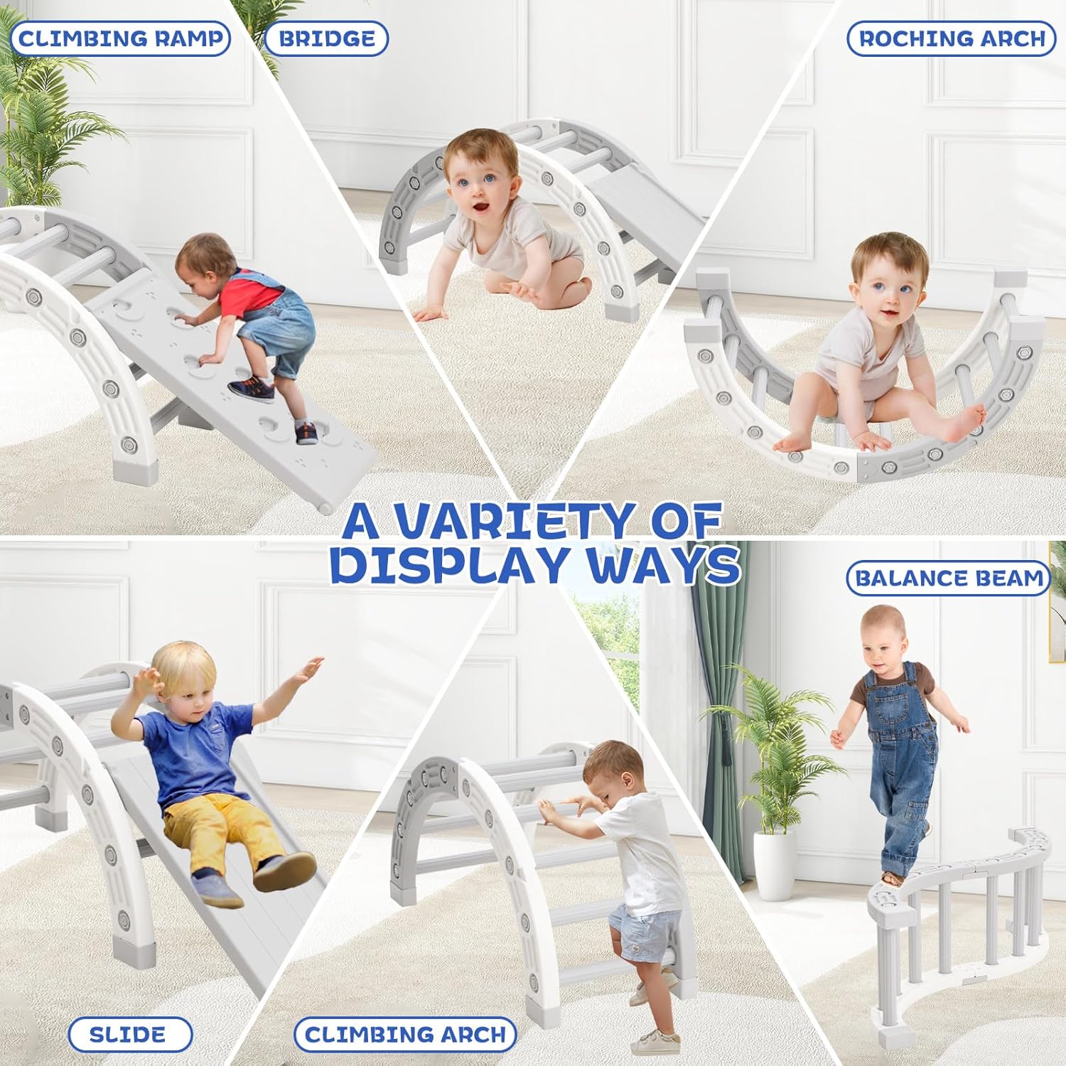 Siairo Telaio da Arrampicata Montessori per Bambini - immagine 3