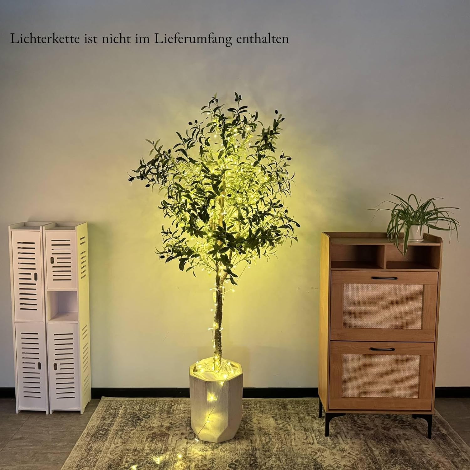 Yoleo Albero di Ulivo Artificiale 150 cm - immagine 2