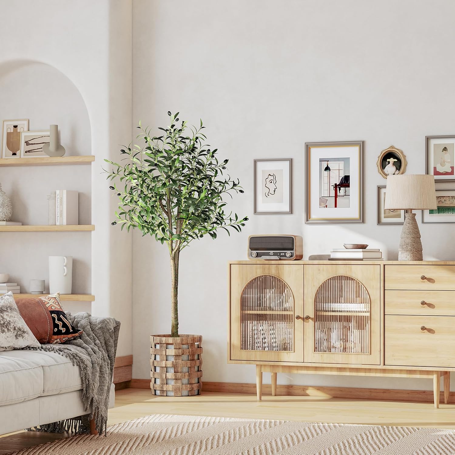 Yoleo Albero di Ulivo Artificiale 150 cm - immagine 4