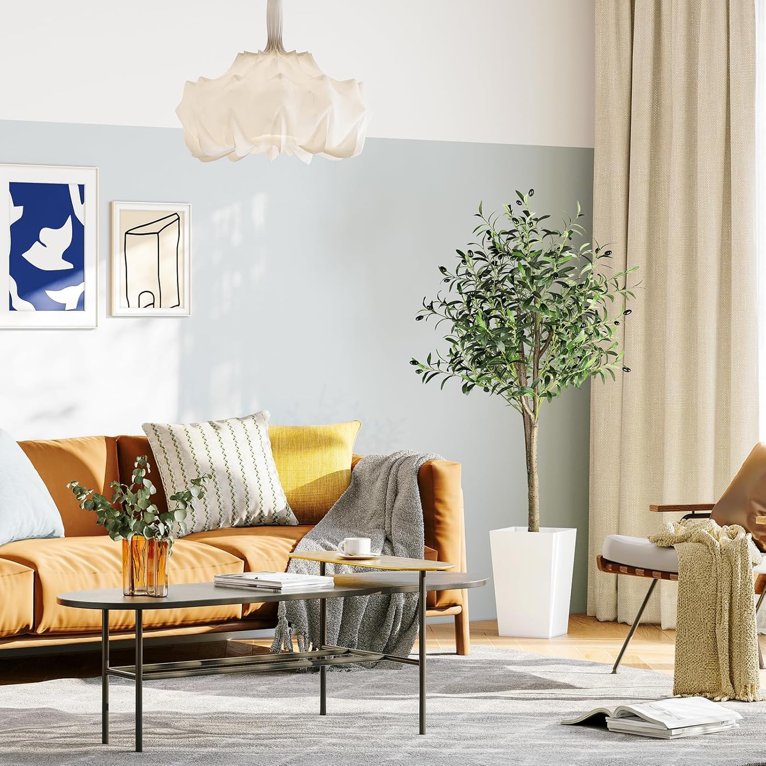 Yoleo Albero di Ulivo Artificiale 150 cm - immagine 6