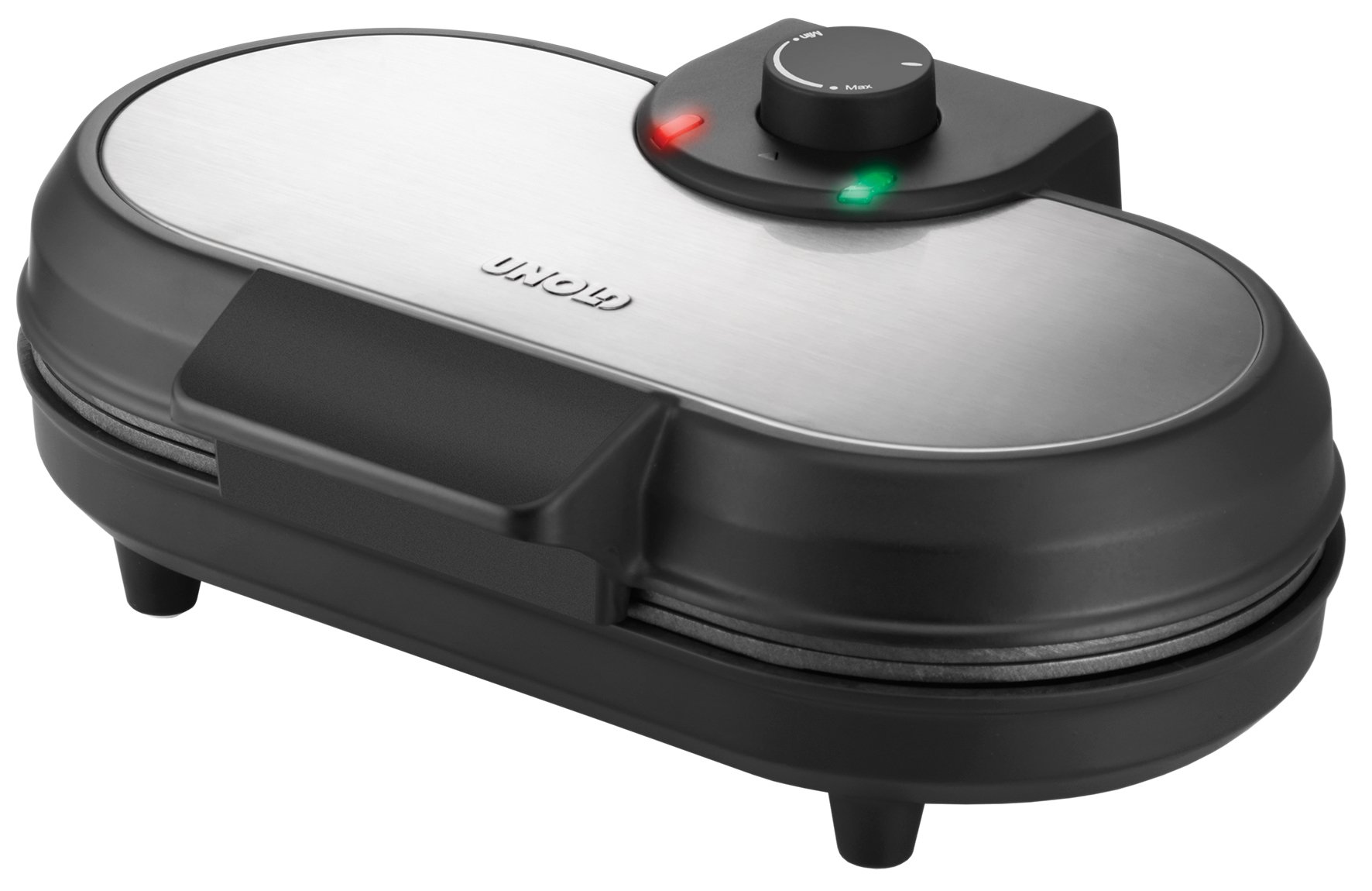 Unold 48165 - Doppio Pancake Maker 1000W, Nero