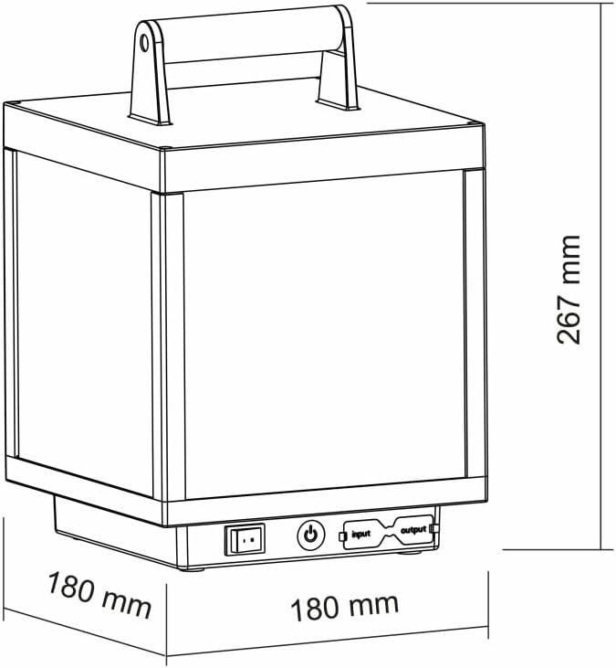 Beneito Faure Lanterna Visor Corten da Esterno IP65 - immagine 2