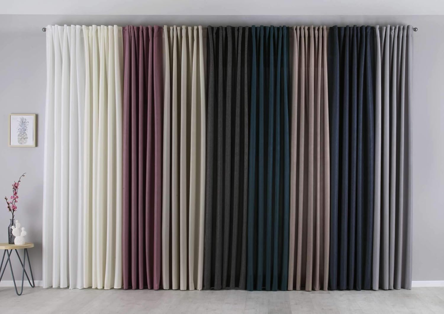 Gardinenbox Cationic Jena - Set 2 Tende Oscuranti - immagine 2