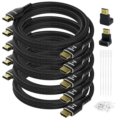 Cavo 4K HDMI 2.0 da 5 Metri (5 pezzi)