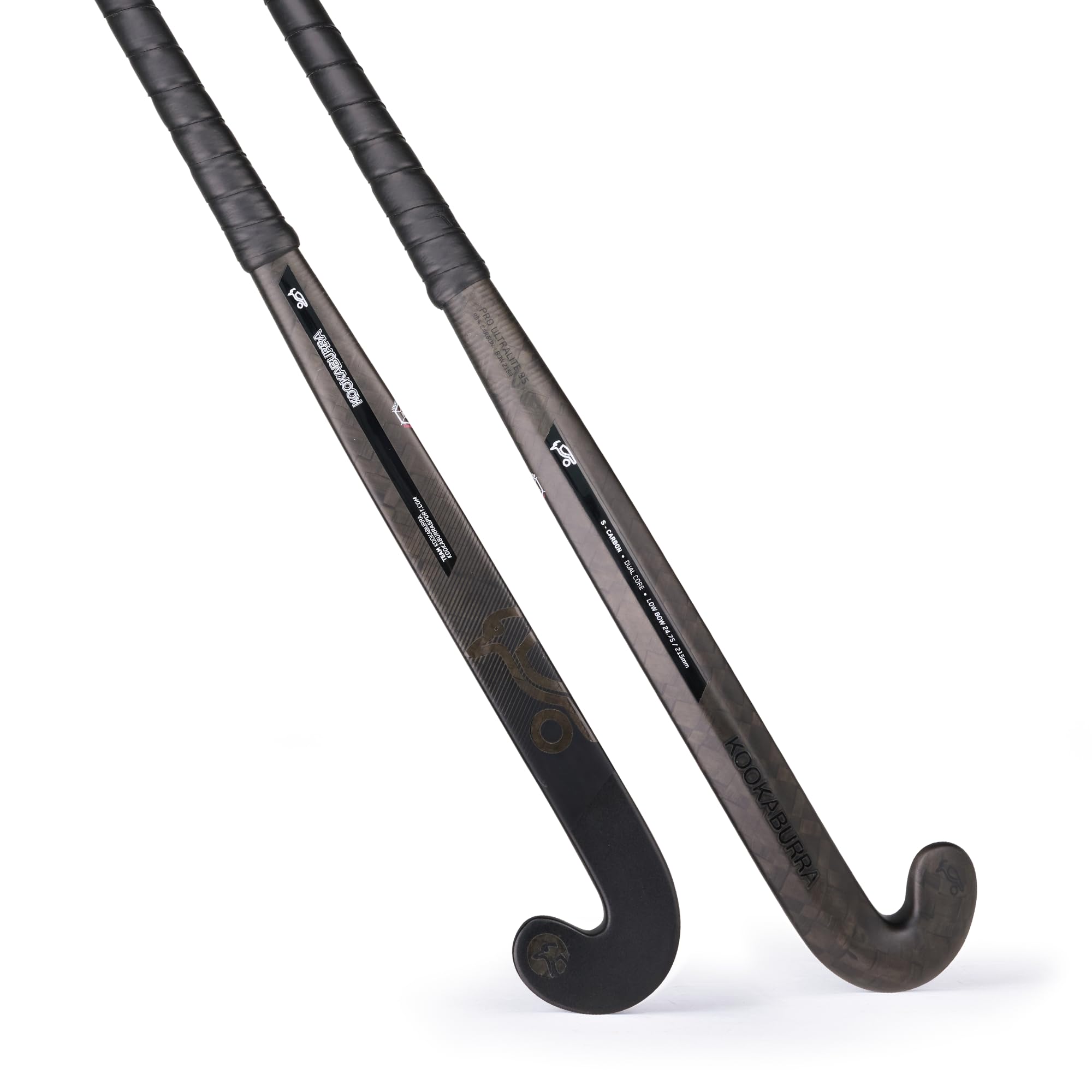 Kookaburra PRO Ultralite 95 Hockey Stick, Bastone Unisex, Nero, 36.5" Light