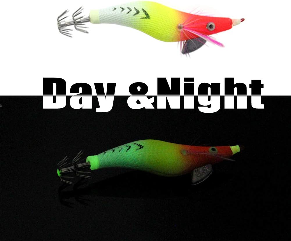 Croch 10 Pezzi Tonanare Esche Gamberetti Luminose - immagine 3