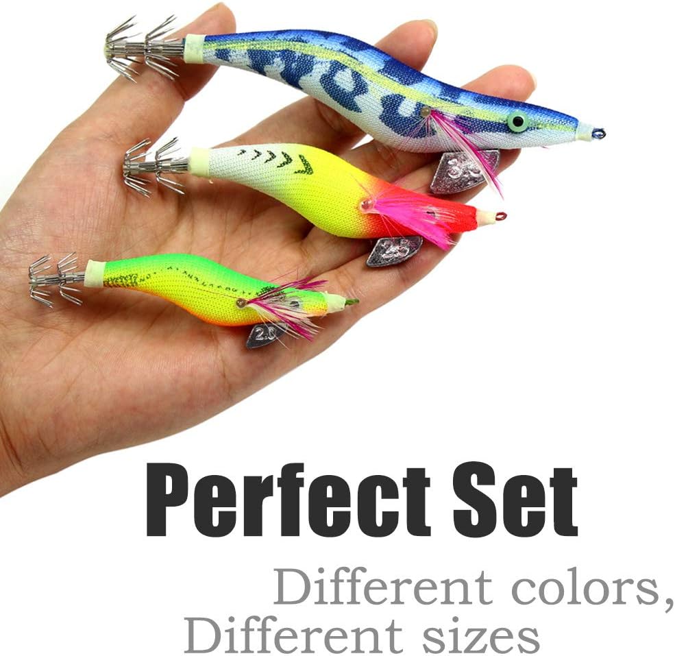 Croch 10 Pezzi Tonanare Esche Gamberetti Luminose - immagine 4