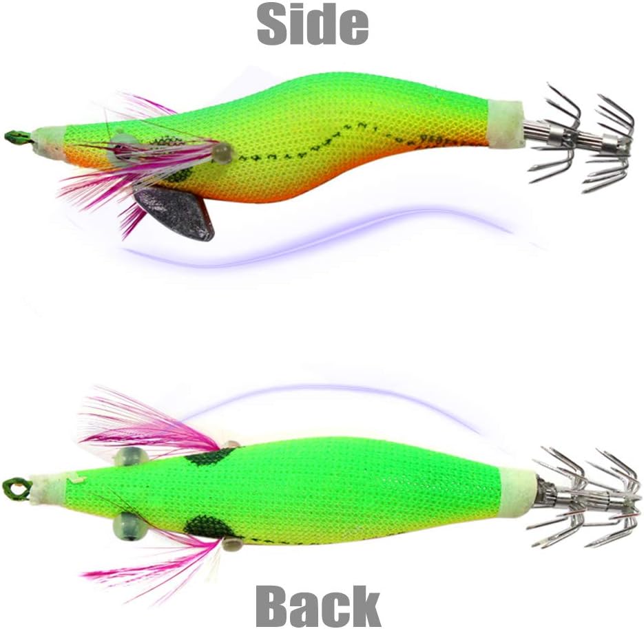 Croch 10 Pezzi Tonanare Esche Gamberetti Luminose - immagine 5