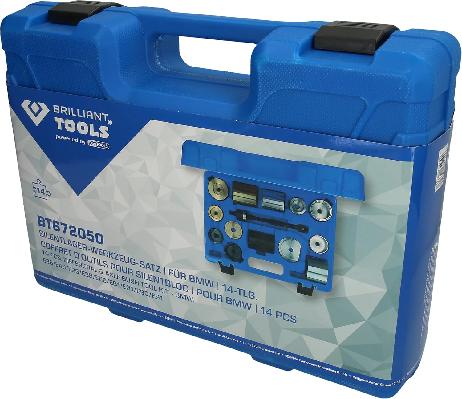 Brilliant Tools 14-pcs Kit Attrezzi Differenziale BMW - immagine 6