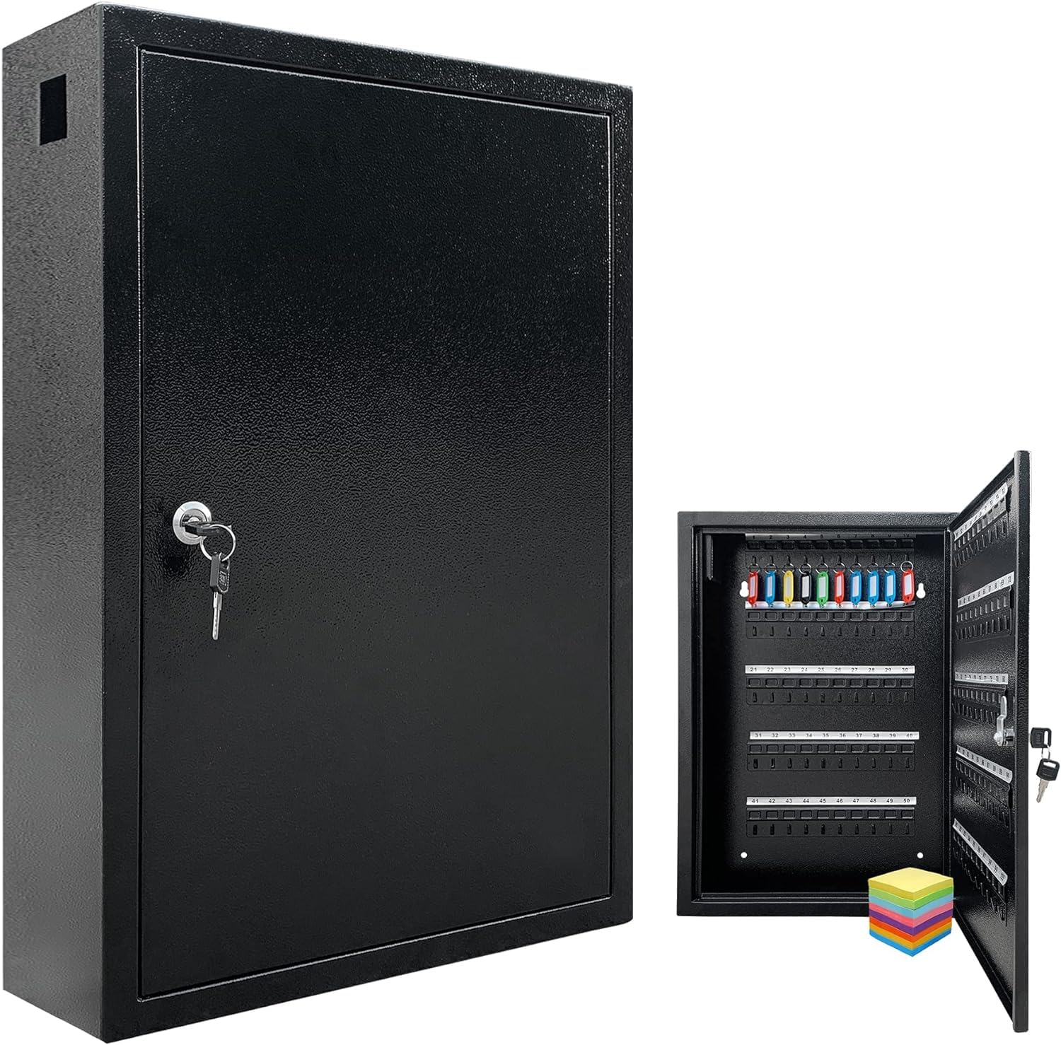 Armadietto con Serratura per Chiavi 64 Ganci