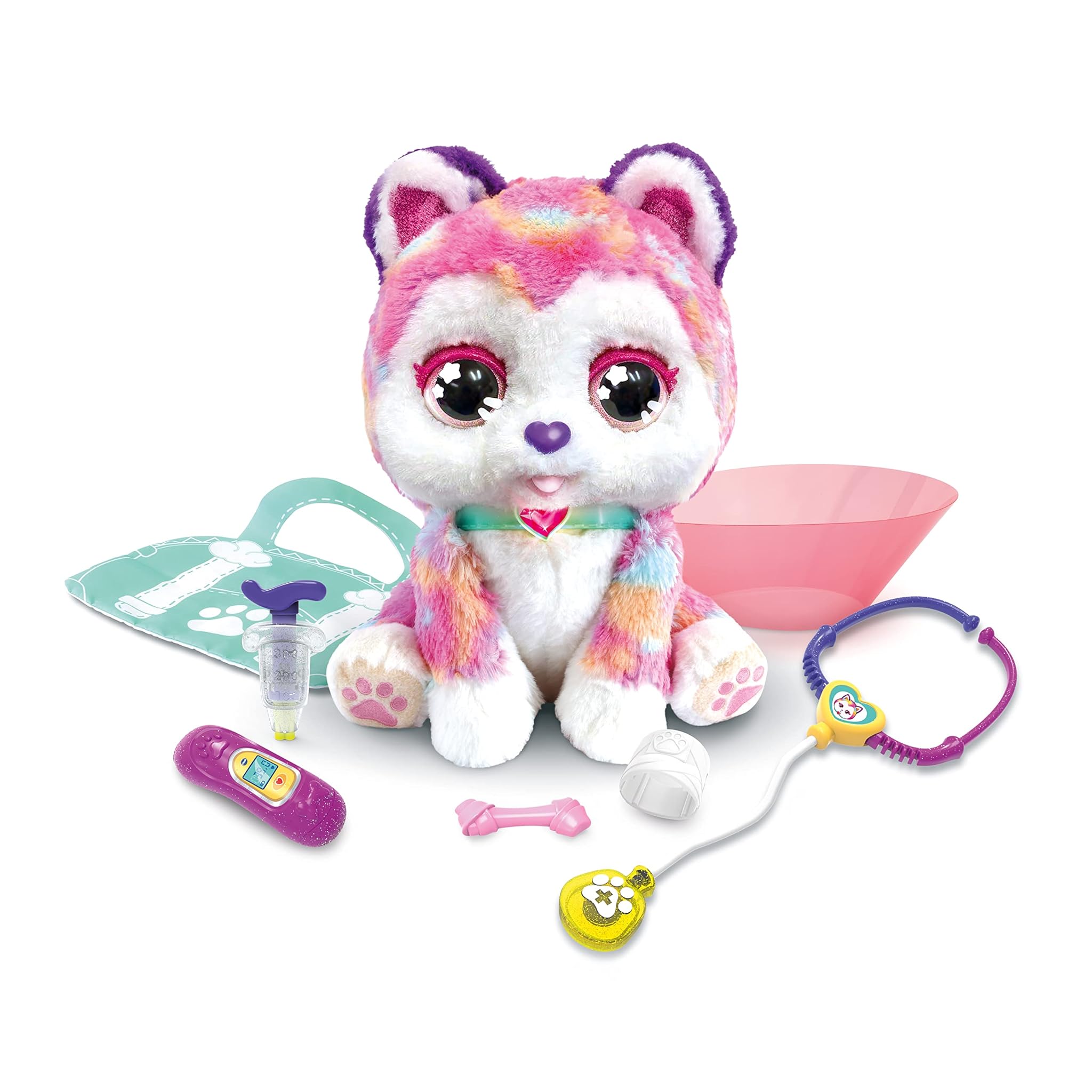 VTECH Husky Visita al Veterinario - Peluche Interattivo