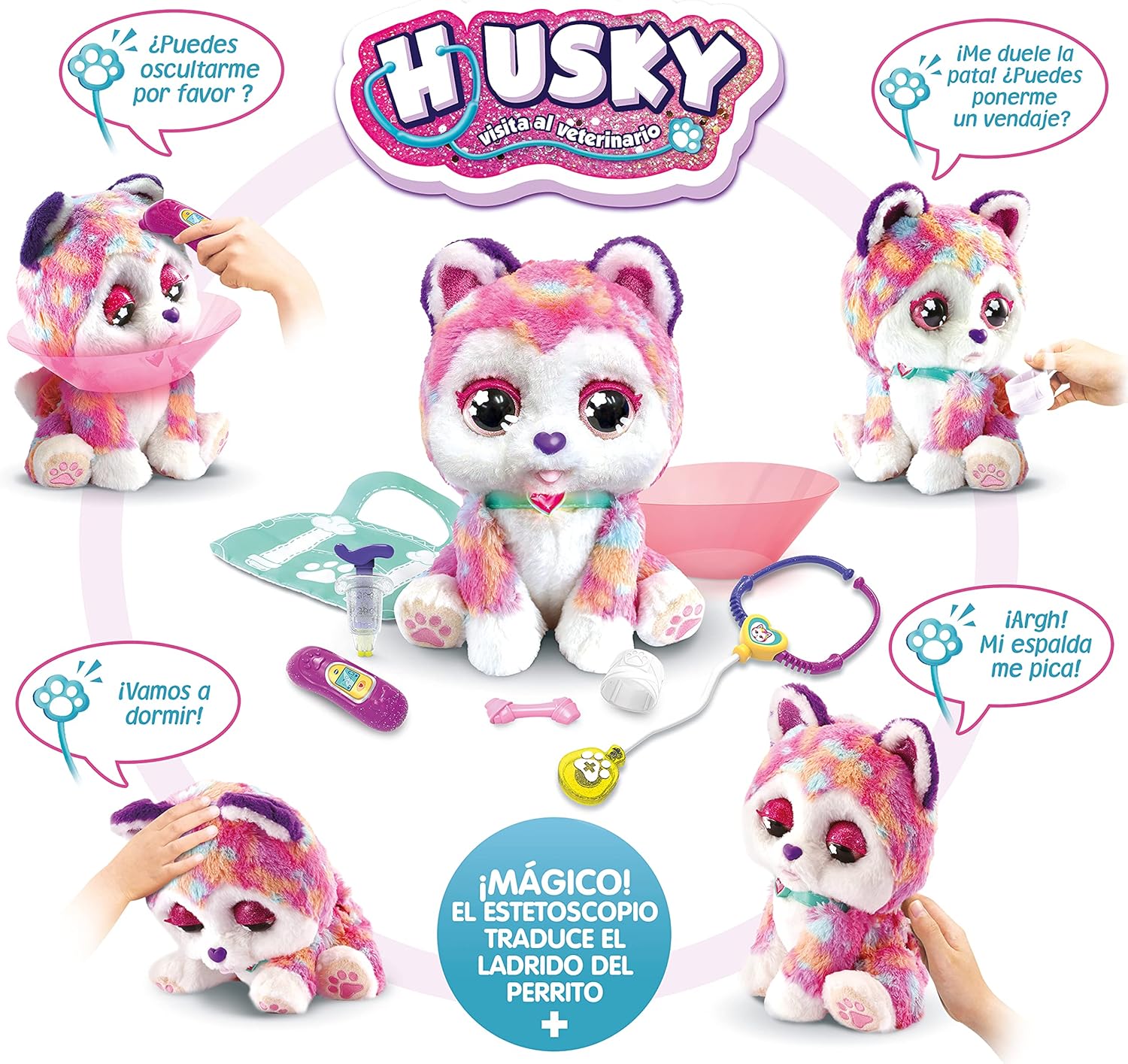 VTECH Husky Visita al Veterinario - Peluche Interattivo - immagine 3
