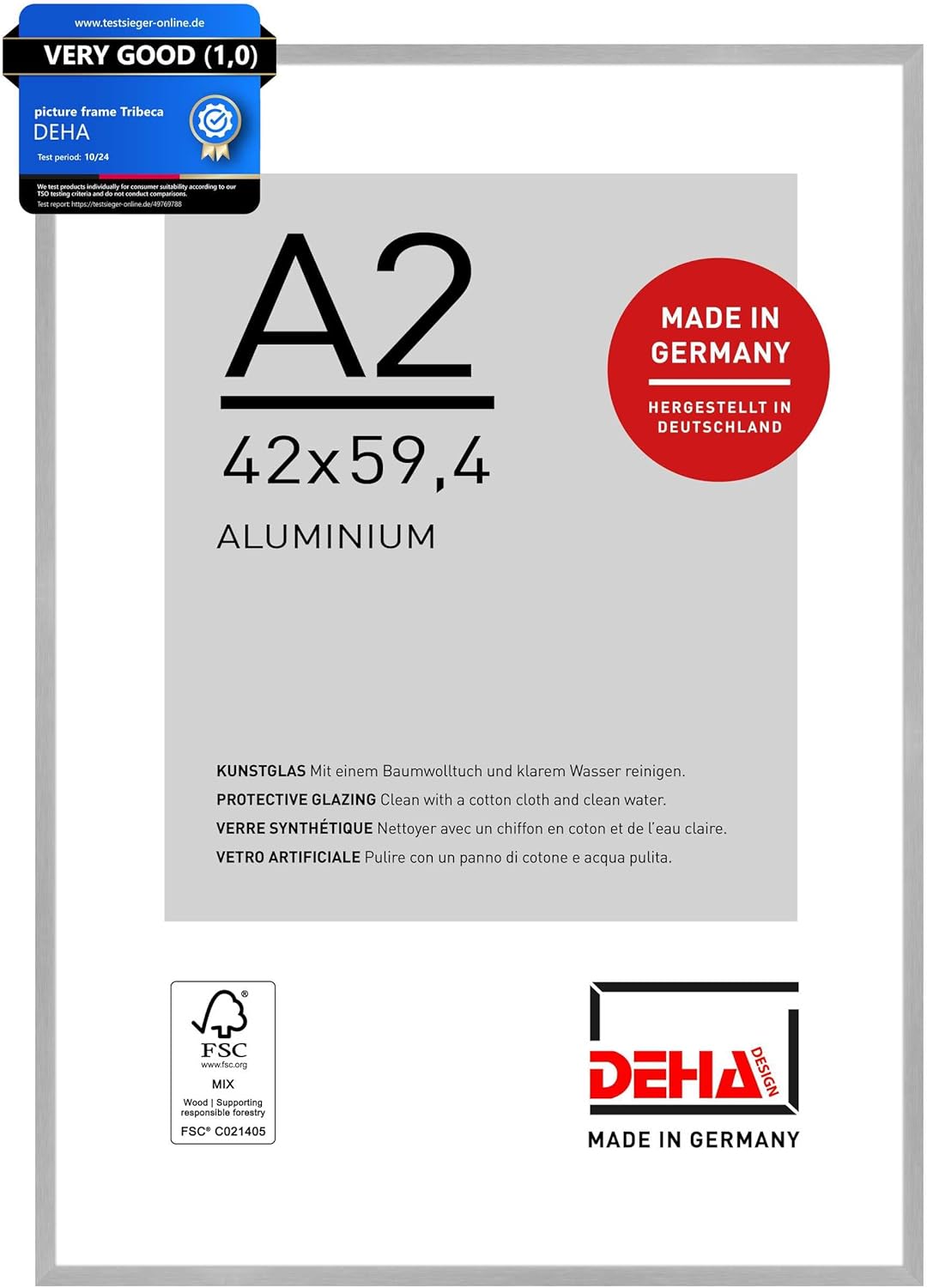 Deha Design Cornice in Alluminio Tribeca A2 - immagine 1