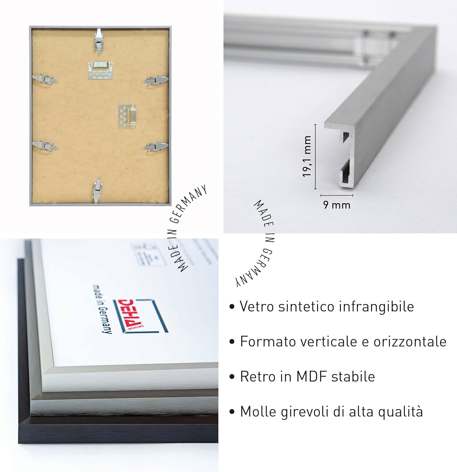 Deha Design Cornice in Alluminio Tribeca A2 - immagine 2