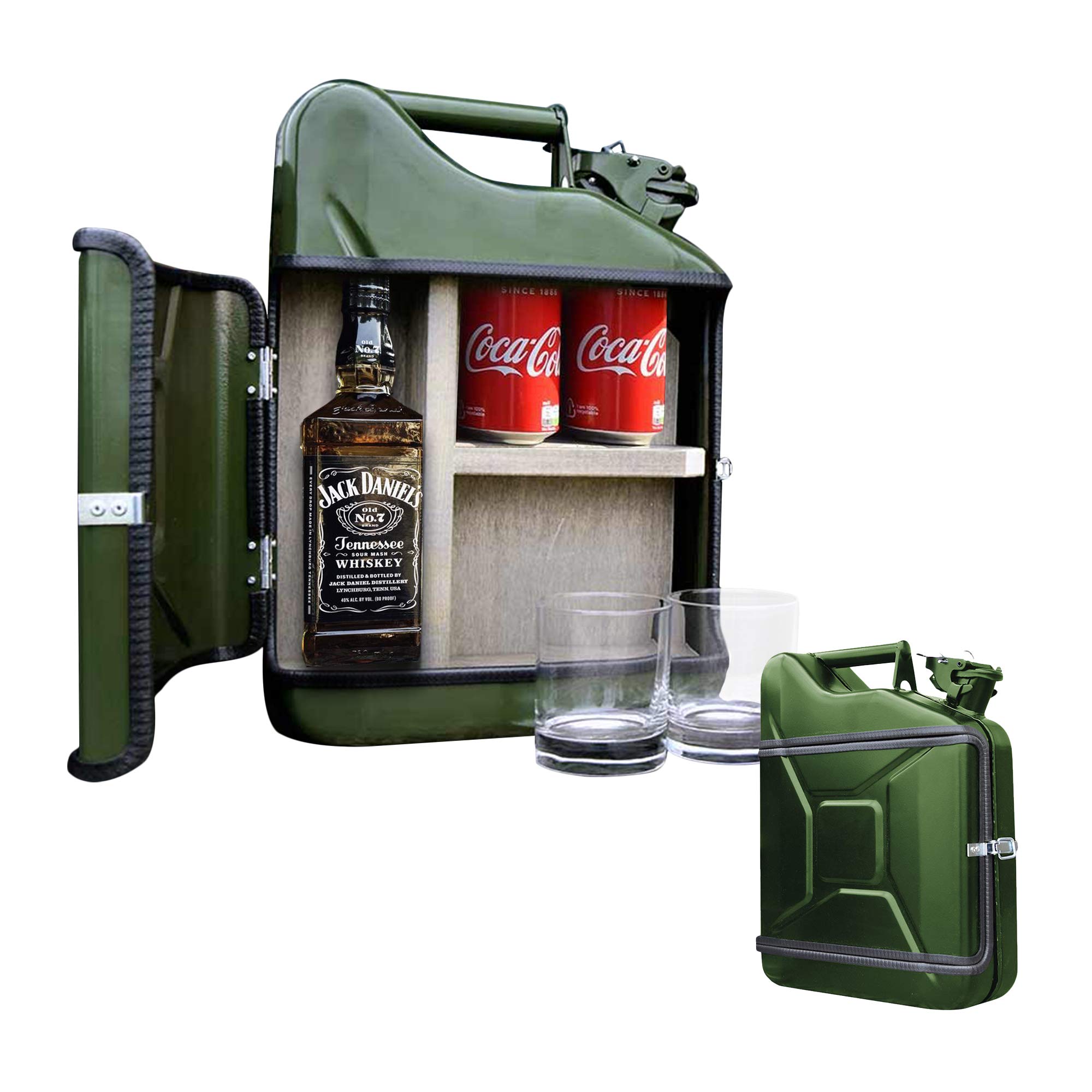 Mikamax Jerrycan Bar - Set Regalo 10L, Verde