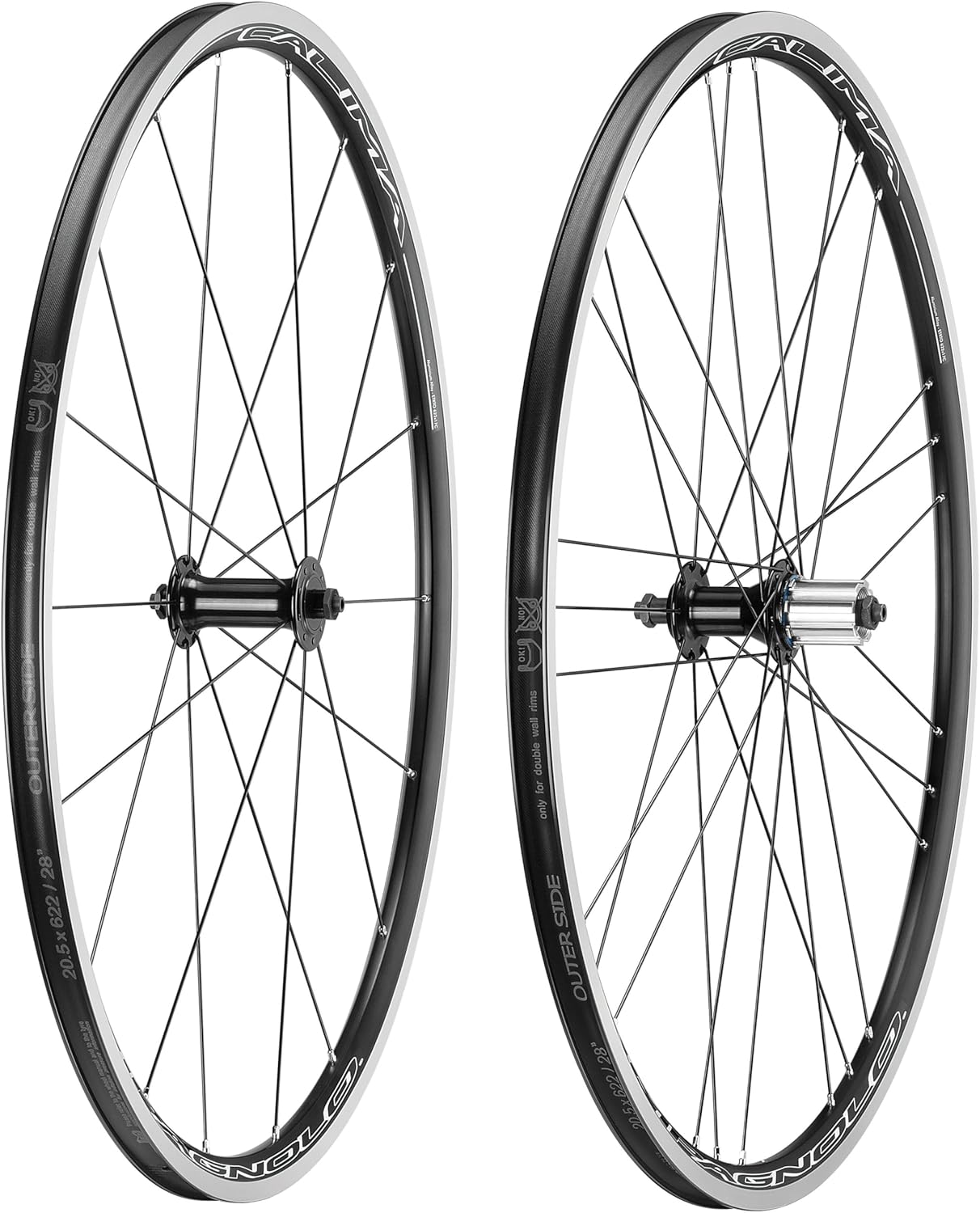 Campagnolo Calima C17 Ruota Copertoncino, Bright Label, 28" - immagine 1