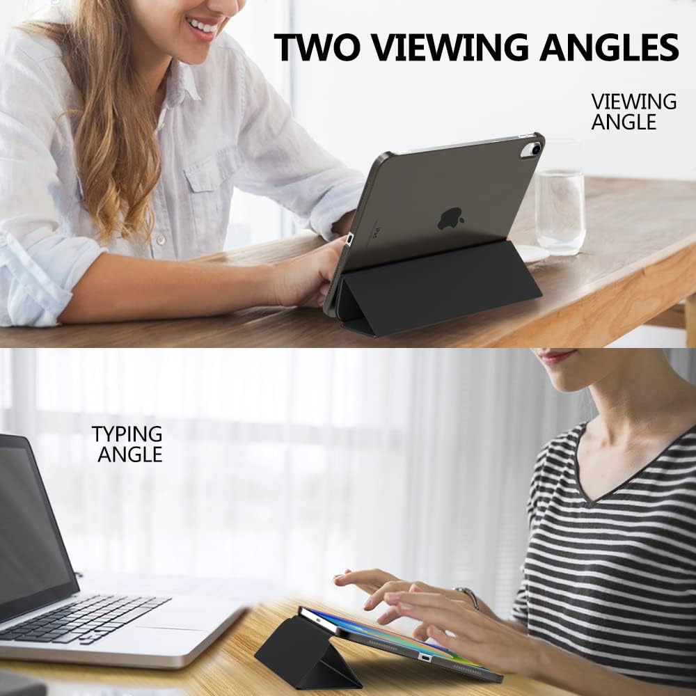 Moko Cover Custodia iPad 11a Gen 2025 / 10a Gen 2022, Nero - immagine 5