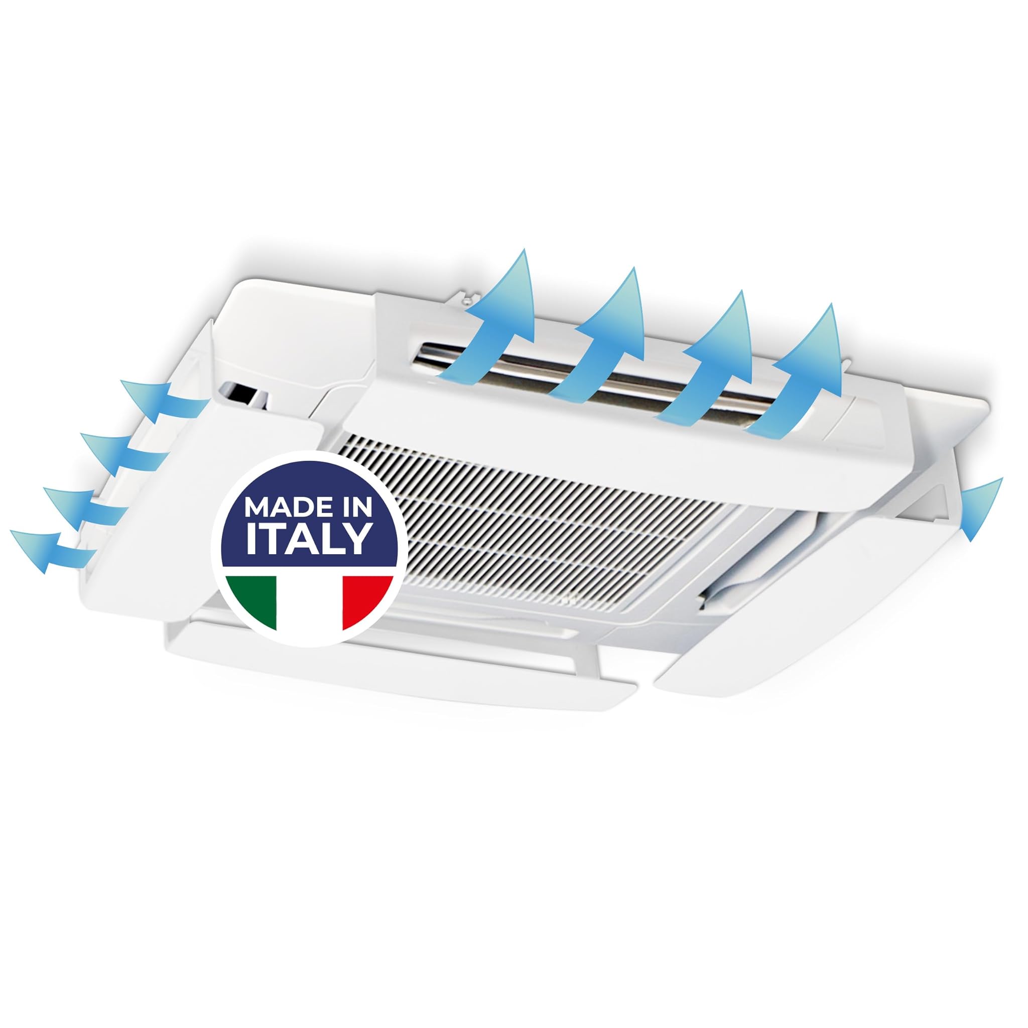 CLIMIK QUADRO - Set 4 Deflettori per Condizionatore a Cassette