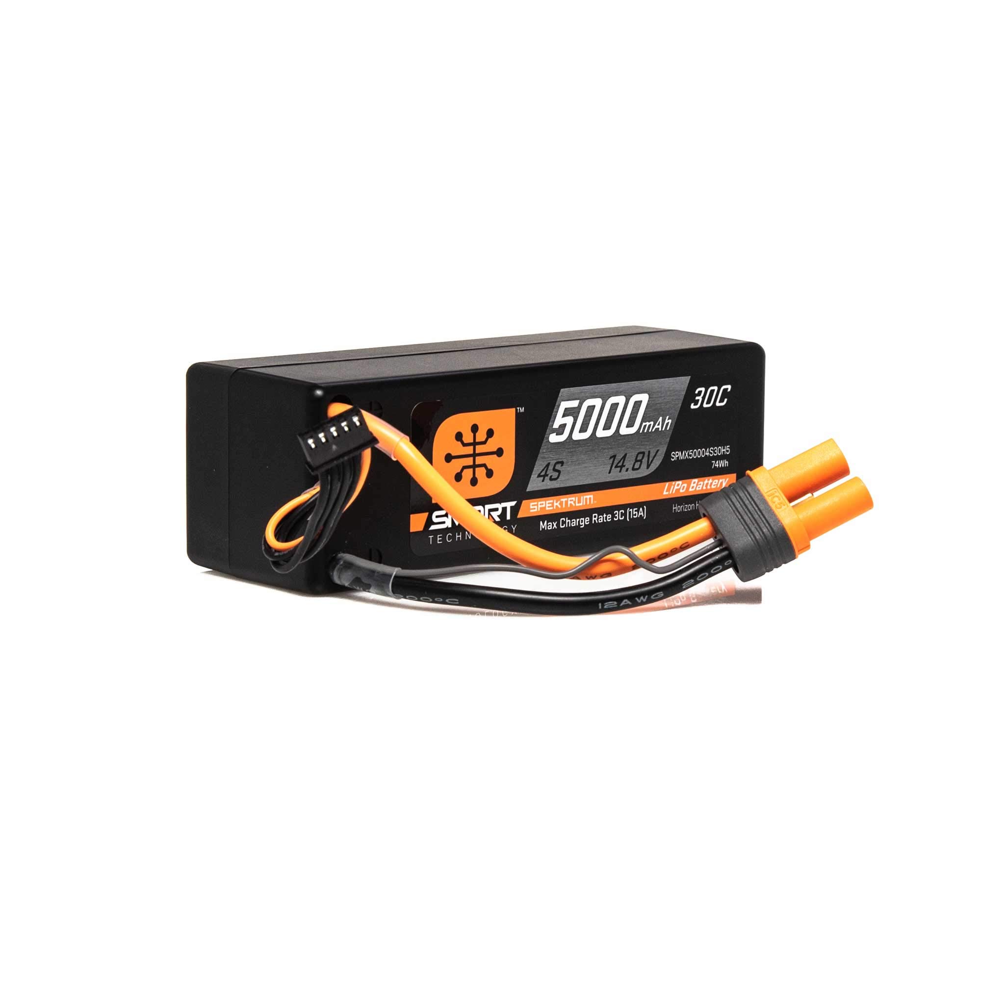 14,8 V 5000 mAh 4S 30C Smart LiPo Custodia rigida LiPo: IC5