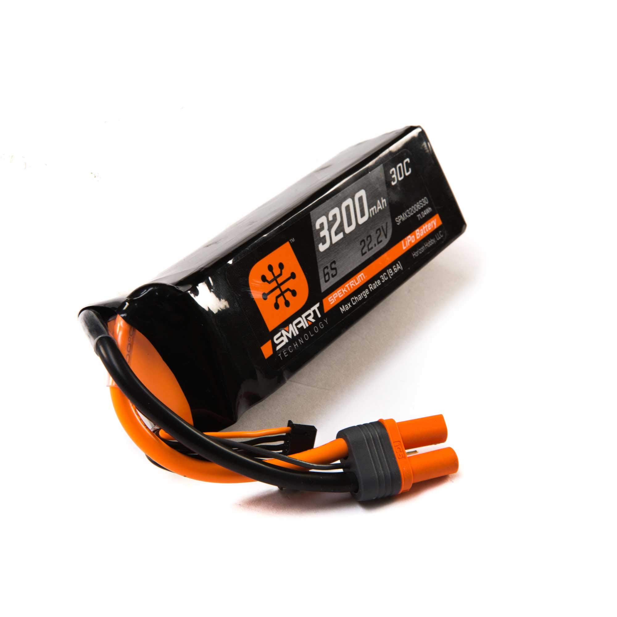 22,2 V, 3200 mAh, 6S 30 C, batteria Smart LiPo: IC5