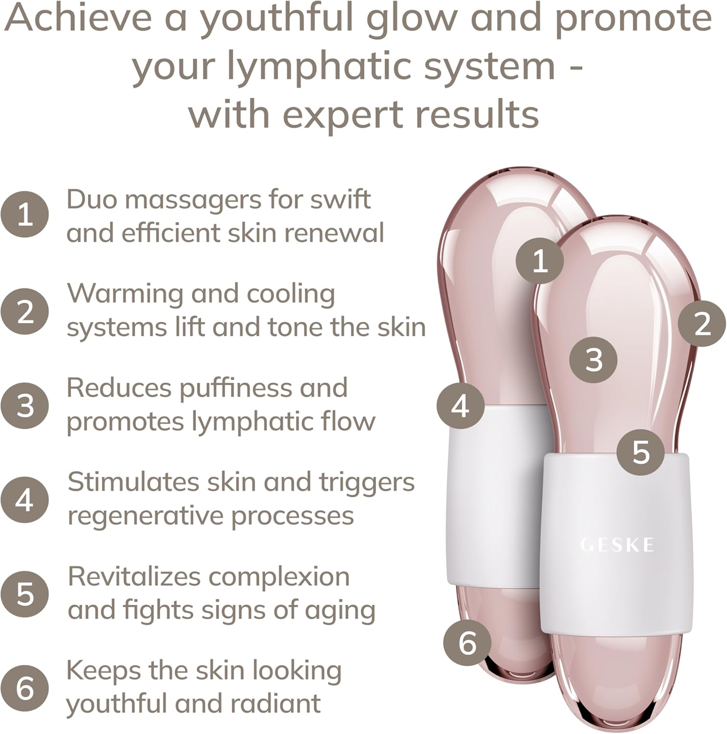 GESKE SmartAppGuided™ Cool & Warm Duo Eye Massager 7 in 1 - immagine 2